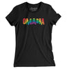 Omaha Nebraska Pride Women's T-Shirt-Black-Allegiant Goods Co. Vintage Sports Apparel
