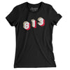Tampa 813 Area Code Women's T-Shirt-Black-Allegiant Goods Co. Vintage Sports Apparel