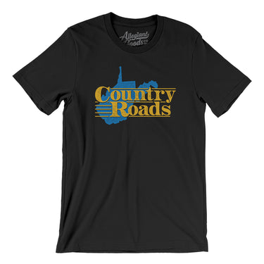 Country Roads Men/Unisex T-Shirt-Allegiant Goods Co. Vintage Sports Apparel