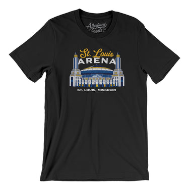 St. Louis Arena Men/Unisex T-Shirt-Allegiant Goods Co. Vintage Sports Apparel