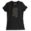 Mississippi Pride State Women's T-Shirt-Black-Allegiant Goods Co. Vintage Sports Apparel