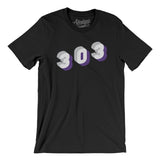 Denver 303 Area Code Men/Unisex T-Shirt-Allegiant Goods Co. Vintage Sports Apparel