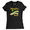 Memphis Tams Basketball Women's T-Shirt-Black-Allegiant Goods Co. Vintage Sports Apparel