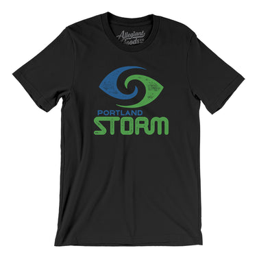 Portland Storm Football Men/Unisex T-Shirt-Allegiant Goods Co. Vintage Sports Apparel