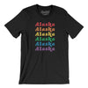 Alaska Pride Men/Unisex T-Shirt-Black-Allegiant Goods Co. Vintage Sports Apparel