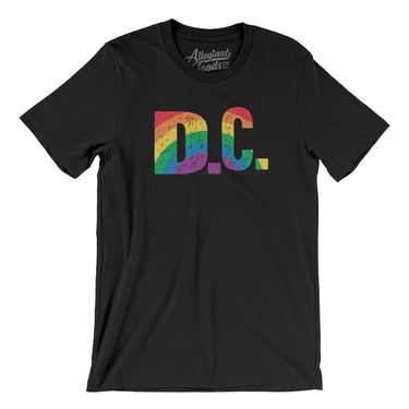 Washington D.C. Pride Men/Unisex T-Shirt-Allegiant Goods Co. Vintage Sports Apparel