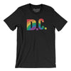 Washington D.C. Pride Men/Unisex T-Shirt-Black-Allegiant Goods Co. Vintage Sports Apparel