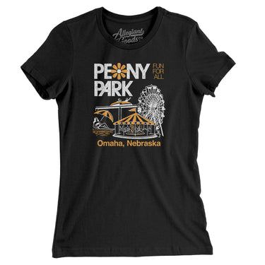 Peony Park Amusement Park Women's T-Shirt-Allegiant Goods Co. Vintage Sports Apparel