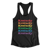Kentucky Pride Women's Racerback Tank-Allegiant Goods Co. Vintage Sports Apparel