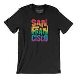 San Francisco California Pride Men/Unisex T-Shirt-Allegiant Goods Co. Vintage Sports Apparel