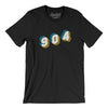 Jacksonville 904 Area Code Men/Unisex T-Shirt-Black-Allegiant Goods Co. Vintage Sports Apparel