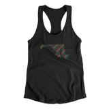 Maryland Pride State Women's Racerback Tank-Allegiant Goods Co. Vintage Sports Apparel