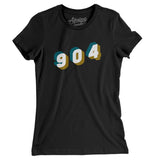 Jacksonville 904 Area Code Women's T-Shirt-Allegiant Goods Co. Vintage Sports Apparel