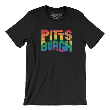 Pittsburgh Pennsylvania Pride Men/Unisex T-Shirt-Allegiant Goods Co. Vintage Sports Apparel