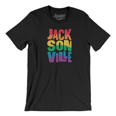 Jacksonville Florida Pride Men/Unisex T-Shirt-Allegiant Goods Co. Vintage Sports Apparel