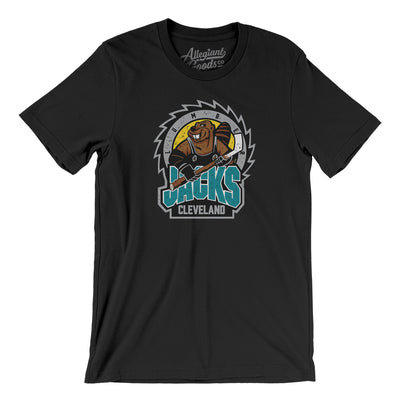 Cleveland Lumberjacks Hockey Men/Unisex T-Shirt-Black-Allegiant Goods Co. Vintage Sports Apparel