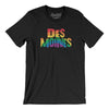 Des Moines Iowa Pride Men/Unisex T-Shirt-Black-Allegiant Goods Co. Vintage Sports Apparel