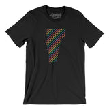 Vermont Pride State Men/Unisex T-Shirt-Allegiant Goods Co. Vintage Sports Apparel
