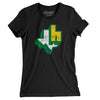 Houston Texans Football Women's T-Shirt-Black-Allegiant Goods Co. Vintage Sports Apparel