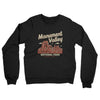 Monument Valley National Park Midweight Crewneck Sweatshirt-Black-Allegiant Goods Co. Vintage Sports Apparel