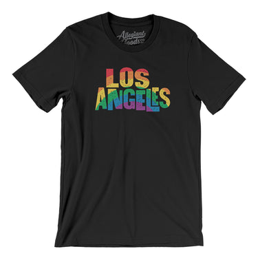 Los Angeles California Pride Men/Unisex T-Shirt-Allegiant Goods Co. Vintage Sports Apparel