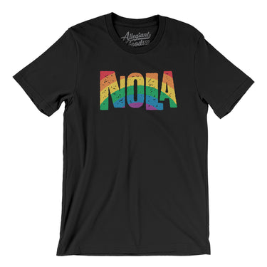 New Orleans Louisiana Pride Men/Unisex T-Shirt-Allegiant Goods Co. Vintage Sports Apparel
