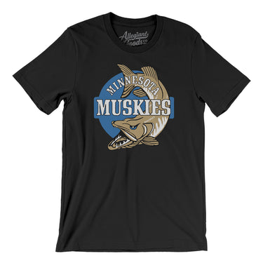 Minnesota Muskies Basketball Men/Unisex T-Shirt-Allegiant Goods Co. Vintage Sports Apparel