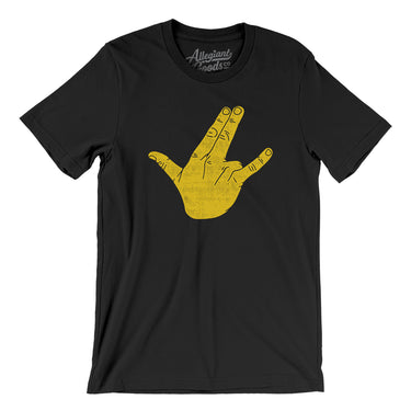Shockers Hand Men/Unisex T-Shirt-Allegiant Goods Co. Vintage Sports Apparel