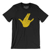 Shockers Hand Men/Unisex T-Shirt-Black-Allegiant Goods Co. Vintage Sports Apparel
