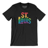 St. Louis Missouri Pride Men/Unisex T-Shirt-Black-Allegiant Goods Co. Vintage Sports Apparel