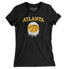 Atlanta Basketball Ice Women's T-Shirt-Black-Allegiant Goods Co. Vintage Sports Apparel