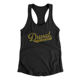 Duval Til We Die Women's Racerback Tank-Allegiant Goods Co. Vintage Sports Apparel