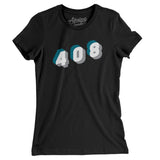 San Jose 408 Area Code Women's T-Shirt-Allegiant Goods Co. Vintage Sports Apparel