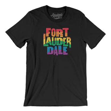 Fort Lauderdale Florida Pride Men/Unisex T-Shirt-Allegiant Goods Co. Vintage Sports Apparel