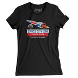 Space City USA Amusement Park Women's T-Shirt-Allegiant Goods Co. Vintage Sports Apparel
