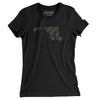 Maryland Pride State Women's T-Shirt-Black-Allegiant Goods Co. Vintage Sports Apparel
