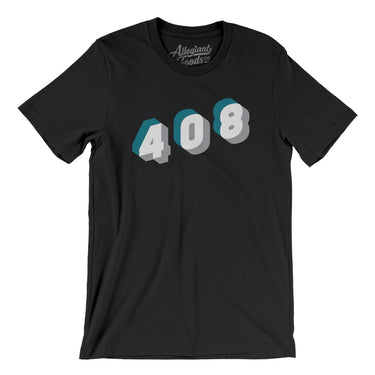 San Jose 408 Area Code Men/Unisex T-Shirt-Allegiant Goods Co. Vintage Sports Apparel