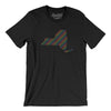 New York Pride State Men/Unisex T-Shirt-Black-Allegiant Goods Co. Vintage Sports Apparel