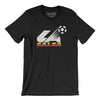Los Angeles Salsa Soccer Men/Unisex T-Shirt-Black-Allegiant Goods Co. Vintage Sports Apparel