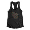 Wisconsin Pride State Women's Racerback Tank-Black-Allegiant Goods Co. Vintage Sports Apparel