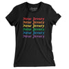 New Jersey Pride Women's T-Shirt-Black-Allegiant Goods Co. Vintage Sports Apparel