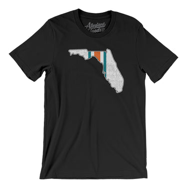 Florida Helmet Stripes Men/Unisex T-Shirt-Allegiant Goods Co. Vintage Sports Apparel