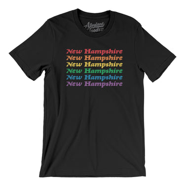New Hampshire Pride Men/Unisex T-Shirt-Allegiant Goods Co. Vintage Sports Apparel