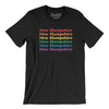 New Hampshire Pride Men/Unisex T-Shirt-Black-Allegiant Goods Co. Vintage Sports Apparel