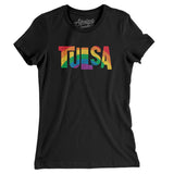 Tulsa Oklahoma Pride Women's T-Shirt-Allegiant Goods Co. Vintage Sports Apparel
