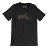 Massachusetts Pride State Men/Unisex T-Shirt-Black-Allegiant Goods Co. Vintage Sports Apparel