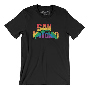 San Antonio Texas Pride Men/Unisex T-Shirt-Allegiant Goods Co. Vintage Sports Apparel