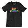 San Antonio Texas Pride Men/Unisex T-Shirt-Black-Allegiant Goods Co. Vintage Sports Apparel