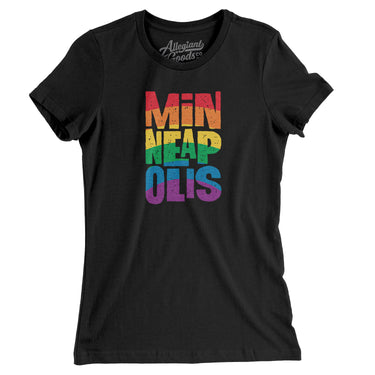 Minneapolis Minnesota Pride Women's T-Shirt-Allegiant Goods Co. Vintage Sports Apparel
