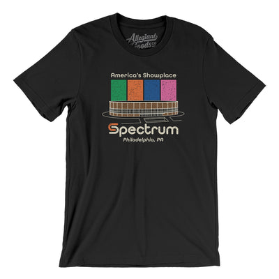 Philadelphia Spectrum Men/Unisex T-Shirt-Black-Allegiant Goods Co. Vintage Sports Apparel